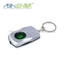 mouse pushing keychain led light